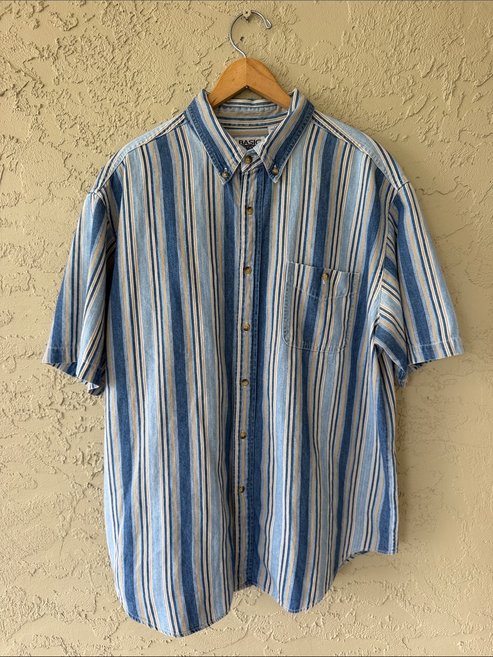 Striped Denim Shirt